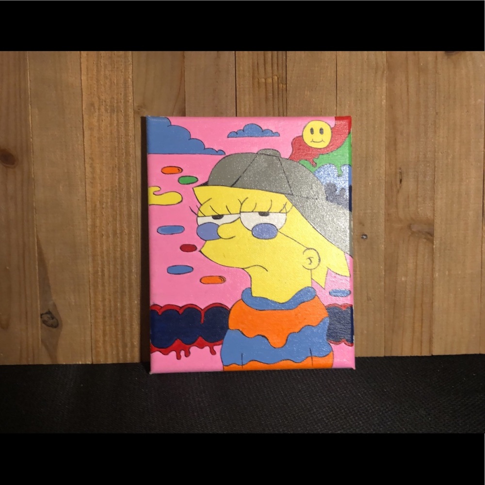 Very cute trippy painting